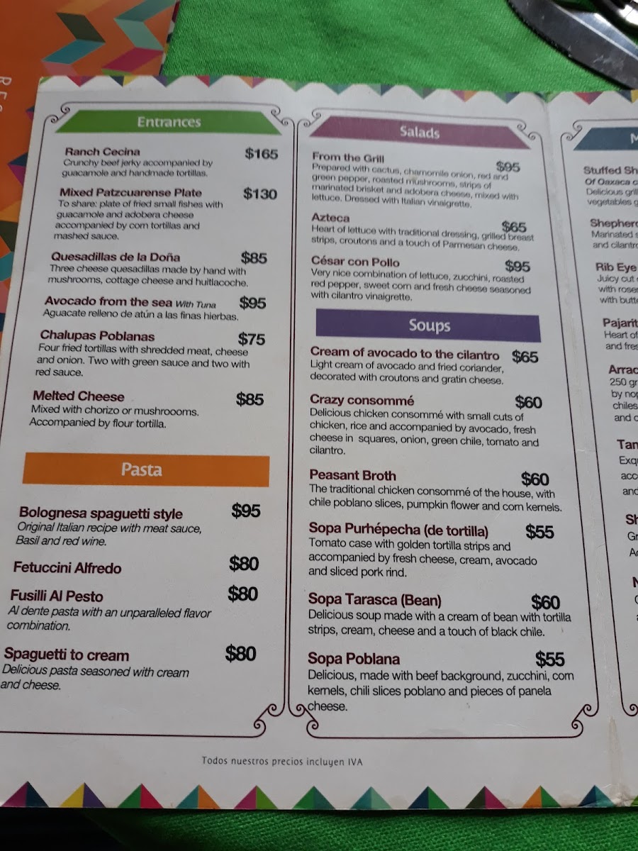 Restaurante Tarasco Menu - Image 6
